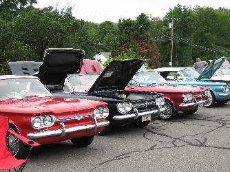 Bay State Corvair Rally, Clark's Corvairs, Shelburne Falls, MA